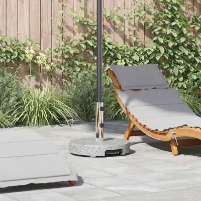 vidaXL Bază pentru umbrelă Gri Ø 45 x 37.5 cm Granit