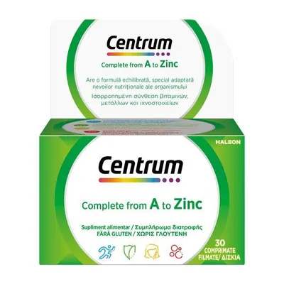 Centrum Complet de la A la Zinc, Haleon | 30 comprimate