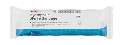 Dr. Max Bandaj Steril Hidrofil, 10cm x 5m