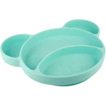 Canpol babies Suction plate Bear farfurie compartimentată cu ventuză