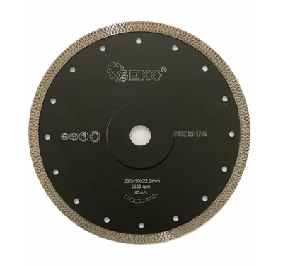 Disc taiere 230 x 22.23mm pentru taiat gresie faianta piatra premium negru