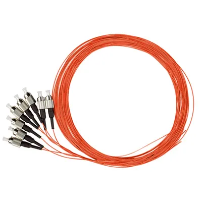 Pigtail FC, 62,5/125µm OM1, 2.0m, Easy Strip, Orange,4buc