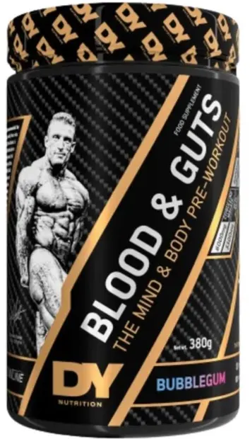 Blood &amp; Guts, gumă de mestecat, 380 g, Dorian Yates Nutrition