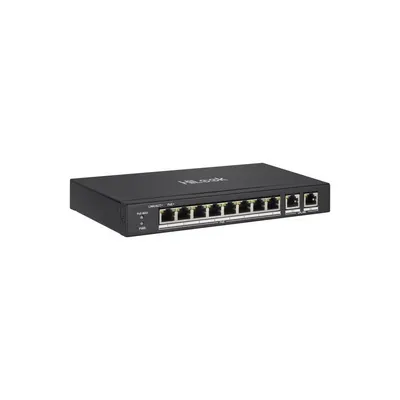 Switch PoE cu 8 porturi HikVision HiLook NS-0310P-60, 10/100 Mbps, buget 60W, MAC 16K
