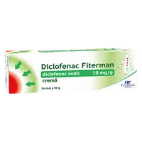 Diclofenac Fiterman 10mg/g x 1 crema | 50g