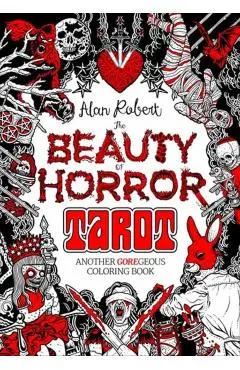 The Beauty of Horror: Tarot Coloring Book