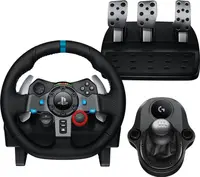 Set volan și pedale Logitech - G29 SE Driving Force, cu schimbător de viteze, PC/PS4/PS5