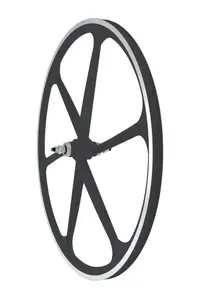 Roata Spate Fixa AeroWheels 700 Negru