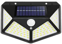 Lampa solara de perete ULTRA 100 LEDuri BK-100