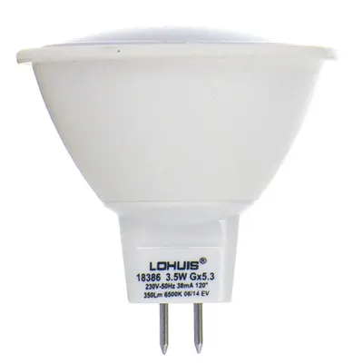 Bec LED LOHUIS, forma spot, GU5.3, 3.5W, 30000 ore, lumina rece 230V
