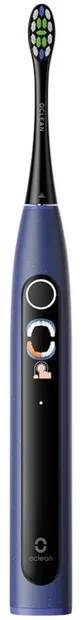 Periuță de dinți electrică Oclean - X Lite, 1 duză, albastră
