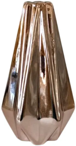 Vază Morello - C Rose Gold, 8.5 х 16 cm