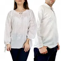 Set Traditional Cuplu 219 Camasi traditionale cu broderie