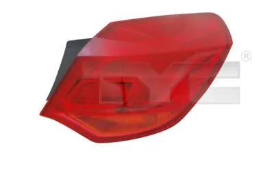 Stop tripla lampa spate dreapta potrivit OPEL ASTRA HATCHBACK 2009-2012 - ( exterior , Semnalizator portocaliu, culoare sticla: rosu)