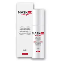 Gel tratament pentru acneea inflamatorie Mask Plus Acne Gel, Meditrina Pharmaceuticals | 30 ml