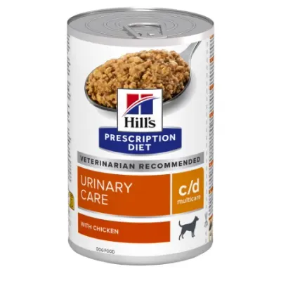 Conserva dietetica pentru caini Hill s PD Urinary Care Multicare C D cu pui 370 gr