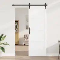 vidaXL Ușă de interior 83 x 232 cm placaj Alb