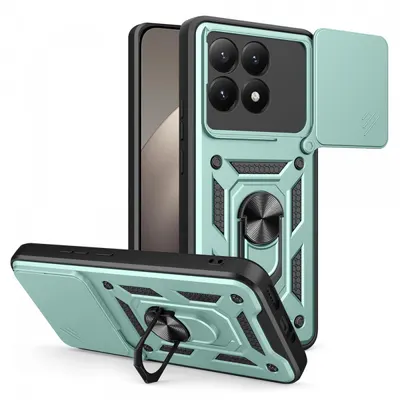 Husa pentru Xiaomi 15T, Techsuit, CamShield, Verde