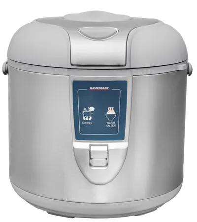 Aparat de gătit orez Gastroback - GAS.42507, 450W, 3 l, oțel inoxidabil