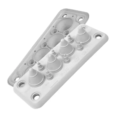 Capac Vizitare MB4/10 IP55 RAL 7035 gri Multigate UL94V-0