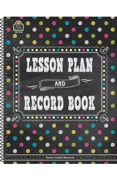 Chalkboard Brights Lesson Plan and Record Book