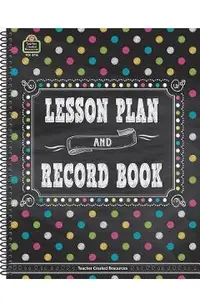 Chalkboard Brights Lesson Plan and Record Book