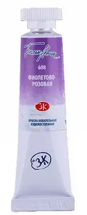 Vopsea de acuarelă Paleta Neva Leningrad, Nopțile albe - 608, Violet-roz, 10 ml