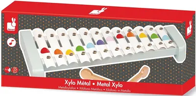 Xilofon metalic Janod - Confetti