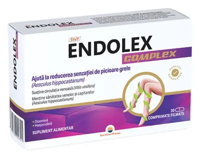 Endolex Complex, 30 tablete, Sun Wave Pharma