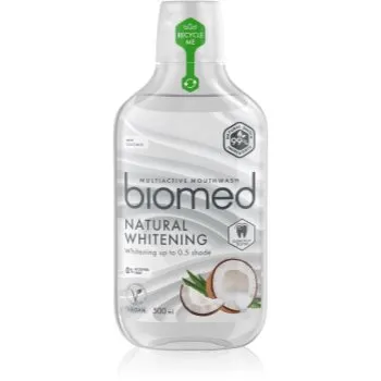 Biomed Natural Whitening apă de gură