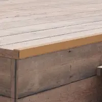 vidaXL Margini cornier pentru terasă WPC, 5 buc, 170 cm, culoare tec