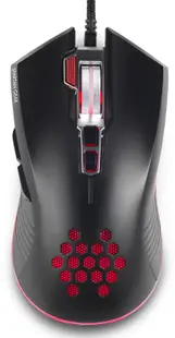 Mouse gaming Spartan Gear - Titan 2, cu fir, negru