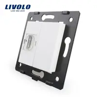 Modul Priza simpla HDMI Alb