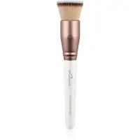Luvia Cosmetics Prime Vegan Prime Buffer perie conica pentru make-up Pearl White / Metallic Coffee Brown 1 buc