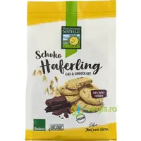 Biscuiti din Ovaz Integral cu Ciocolata Ecologici/Bio 125g