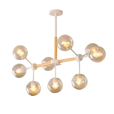 Isabel Candelabru 9xe27 Alb