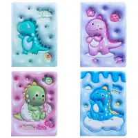 Carnet 3D 18x13x2.2cm 80 file Dinozauri