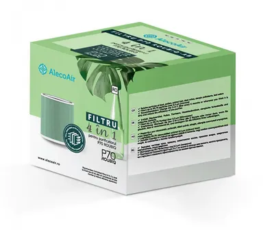Filtru 4 in 1 cu strat antibacterian pentru purificatorul AlecoAir P70 Roubiq