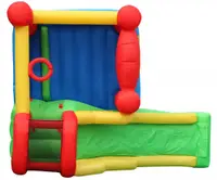 Saltea gonflabil Play Center 6 in 1 cu spaiu de crat, loc de joac cu bile, co de baschet si tunel