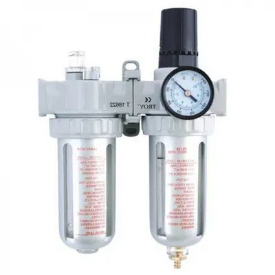 Filtru - Regulator - Uleietoare Troy 18622, 1 2 , 0-8 bari