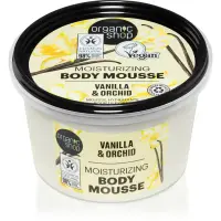 Organic Shop Vanilla & Orchid spuma de corp cu vanilie 250 ml