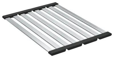 Gratar pliabil Grohe, Multifunction grid 490, 490 x 350mm, otel inoxidabil, pentru chiuveta bucatarie, stainless steel, inox satinat