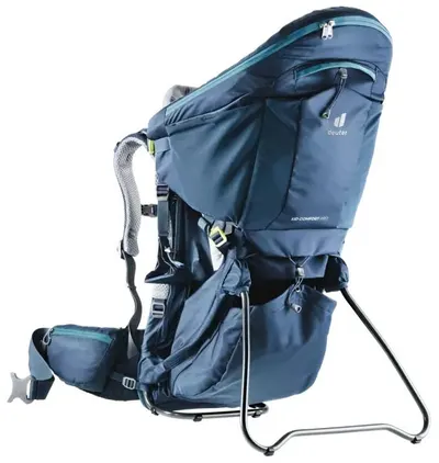Rucsac turistic Deuter - Kid Comfort Pro, 12 + 10 l, albastru