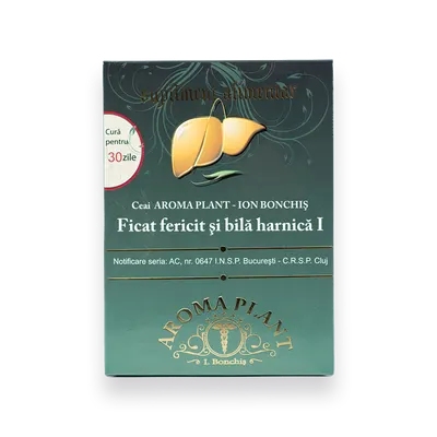 Ceai ficat fericit si bila harnica I, 160g, Aroma Plant Bonchis