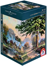 Puzzle din lemn Schmidt din 1000 piese - Vremuri mai simple
