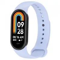Curea Techsuit W014 pentru Xiaomi Smart Band 10 / 9 / 8, Albastra Deschis