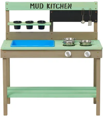Bucătărie de grădina din lemn Ginger Home - Mud Kitchen, accesorii