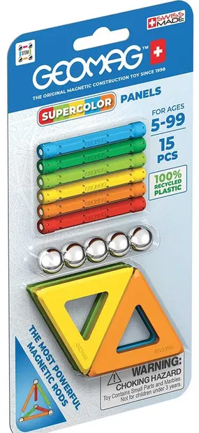 Geomag Magnetic Constructor - Blister, 15 piese
