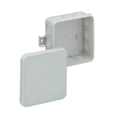 Doza de jonctiune i12 gri, IP55,85x85x37