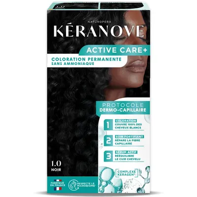 Vopsea Permanenta pentru Par fara Amoniac Negru 152ml